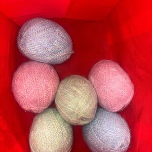 New Colorful 6 Yarn for Hand Knitting